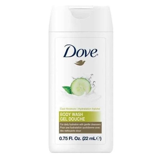 0.75 OZ DOVE CUCUMBER BODY WASH