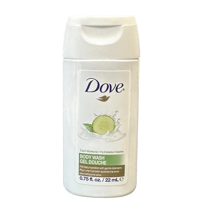 Gel de baño DOVE de pepino de 0.75 oz