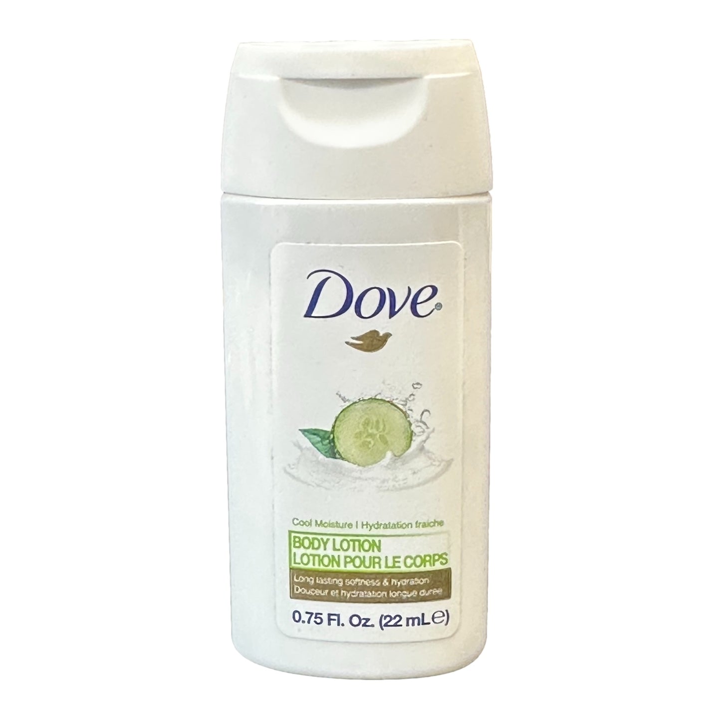 Loción de pepino Dove de 0.75 oz