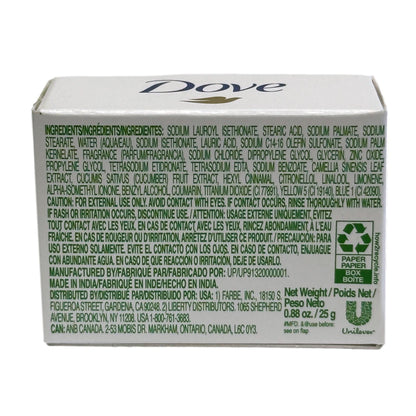 0.88 OZ DOVE CUCUMBER BAR SOAP