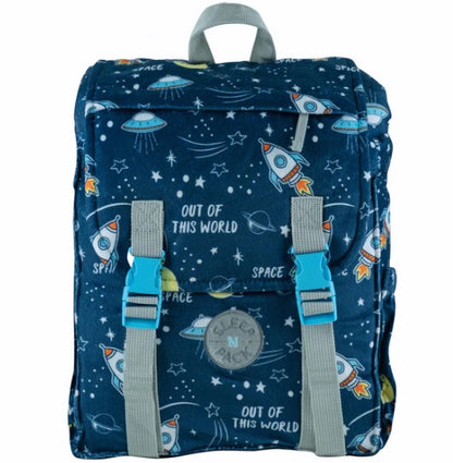 BOY'S SPACE PRINT SLEEP N PACK SLEEPING BAG