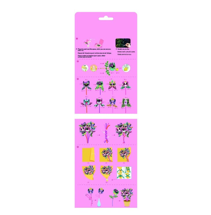 SCRATCH BUTTERFLY BOUQUET SET