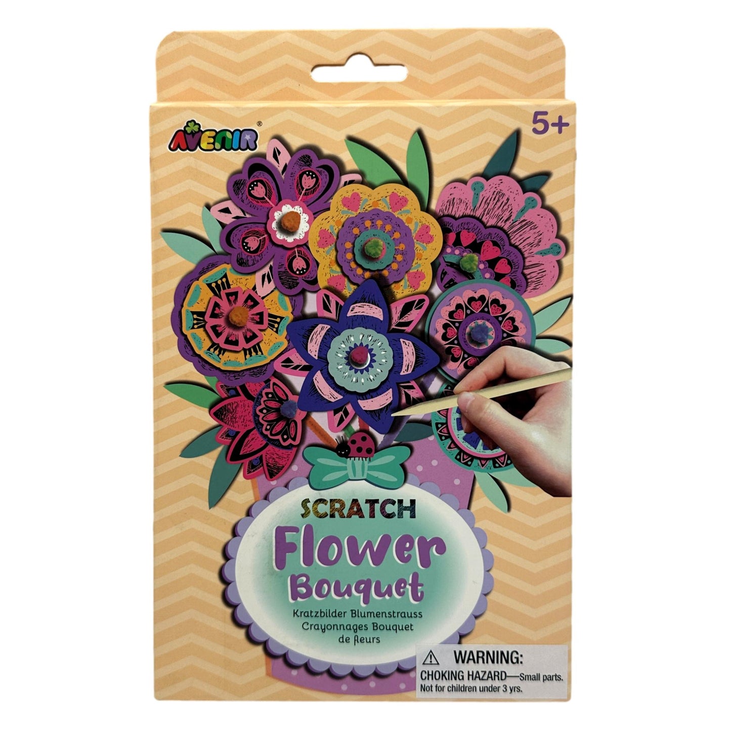 SCRATCH FLOWER BOUQUET SET