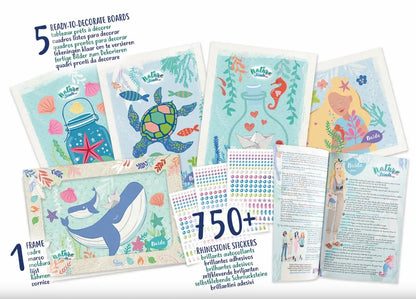MOSAIC AND STRASS ART NAIDA AND HIPPOS SET