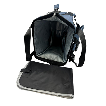 NAVY THERMAL BOTTLE DIAPER BAG