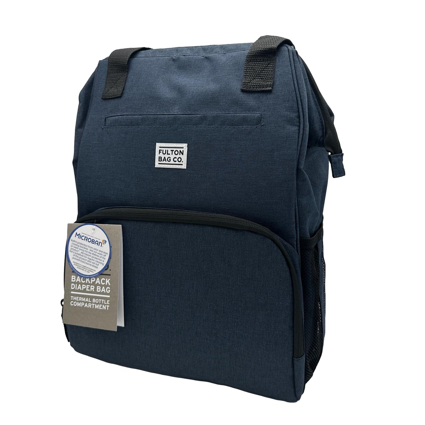 NAVY THERMAL BOTTLE DIAPER BAG