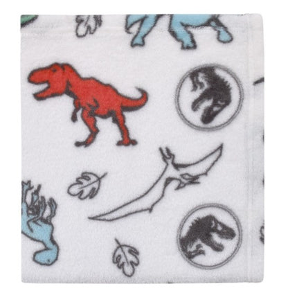 FLEECE JURASSIC WORLD TODDLER BLANKET 40 X 50 IN