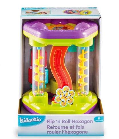 FLIP N ROLL HEXAGON ACTIVITY TOY