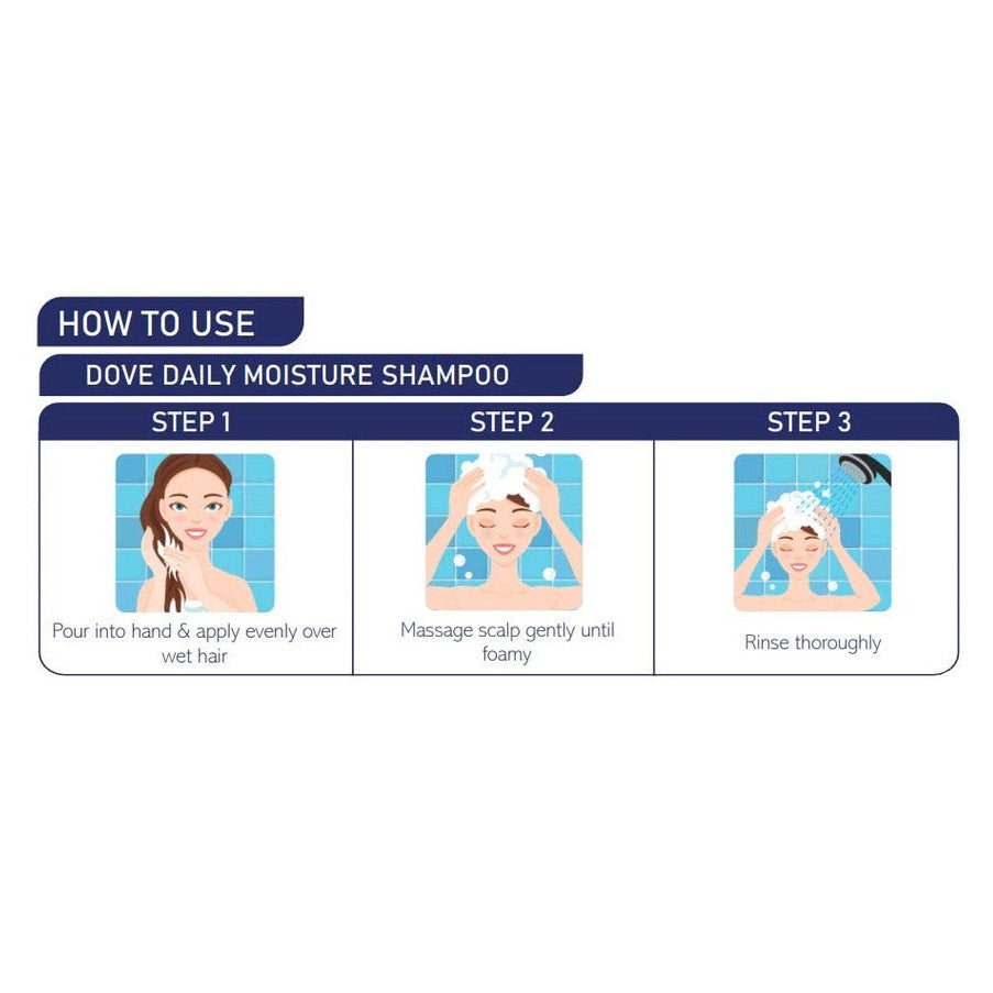 1 oz Champú Dove Hidratación diaria