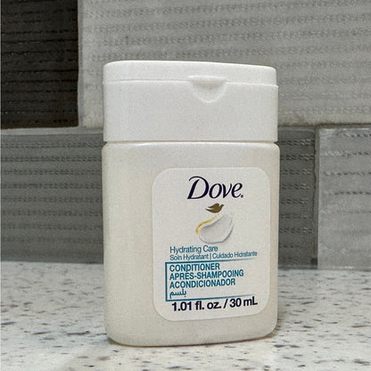 Acondicionador Dove de 1 oz para hidratación diaria