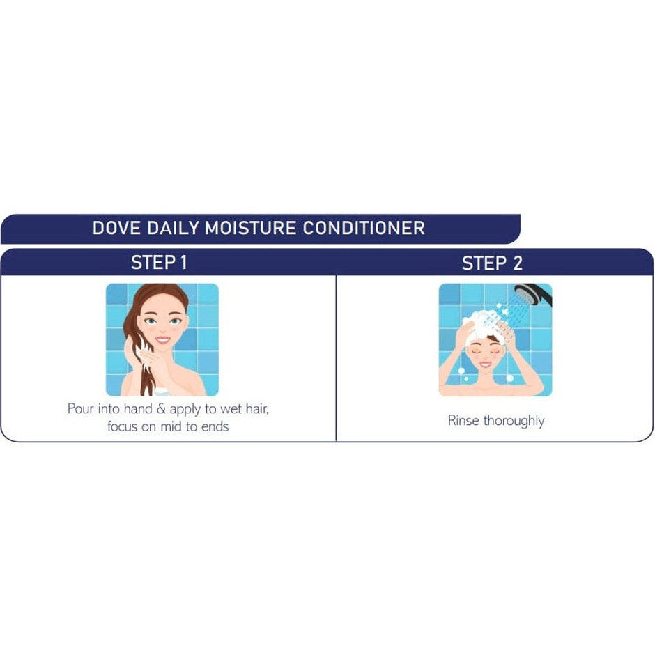 Acondicionador Dove de 1 oz para hidratación diaria