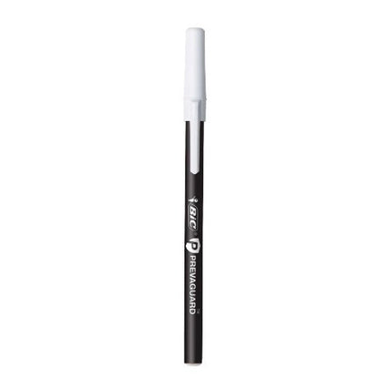 Bolígrafos BIC Prevaguard negros de 60 unidades