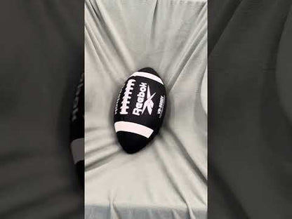 BALÓN DE FÚTBOL COMPUESTO NEGRO TALLA 9